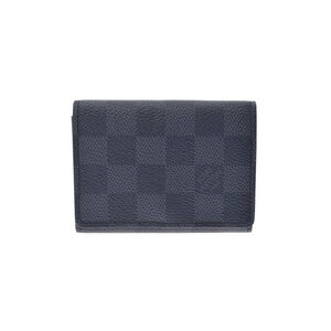 Louis Vuitton Envelope de Visite Black Graphite Business Wallet